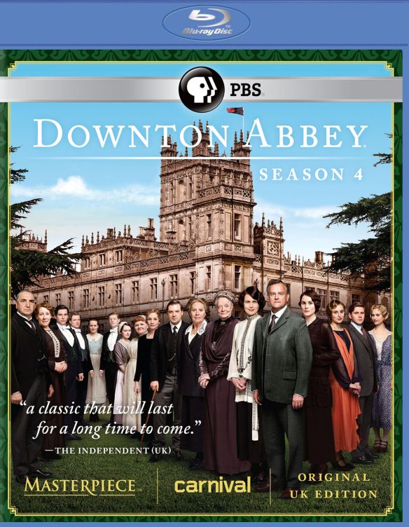  Masterpiece: Downton Abbey - Season 4 [3 Discs] [Blu-ray]