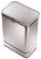 Angle. simplehuman - 40L Sensor Trash Can - Stainless-Steel.