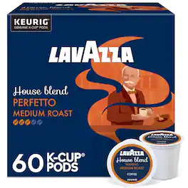 Lavazza - House Blend Perfetto Single-Serve Coffee K-Cup® Pods for Keurig® Brewer, 60 Count