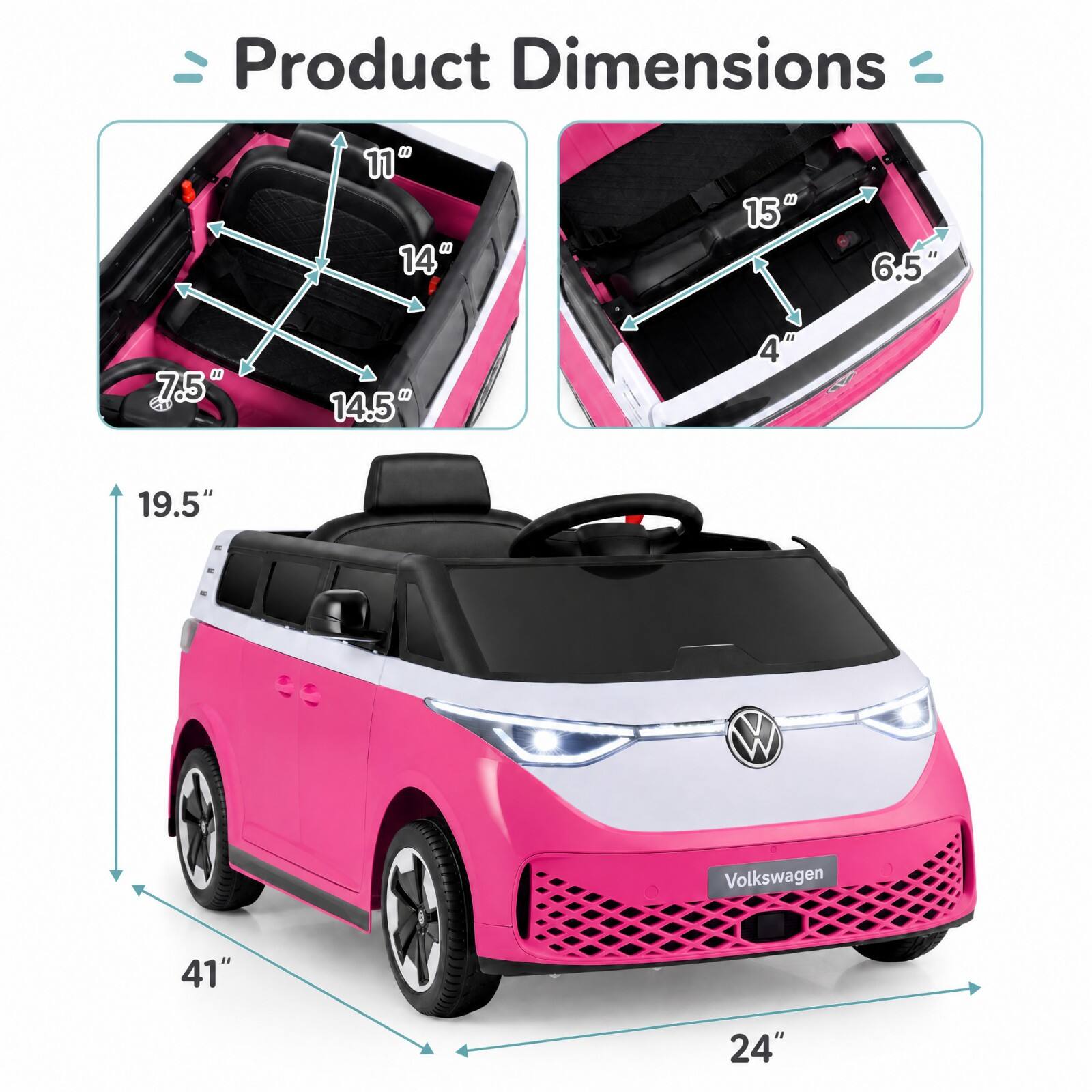 Product Dimensions

11" 14" 15" 6.5" 7.5" 14.5" 4" 19.5" 41" 24"