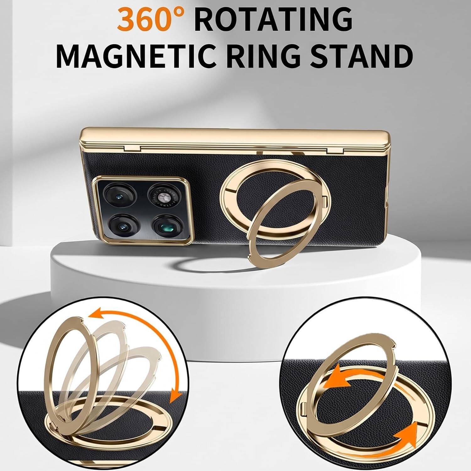 360° ROTATING MAGNETIC RING STAND