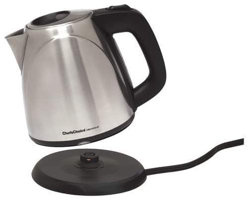 Angle. Chef'sChoice - Electric Kettle - Stainless-Steel.