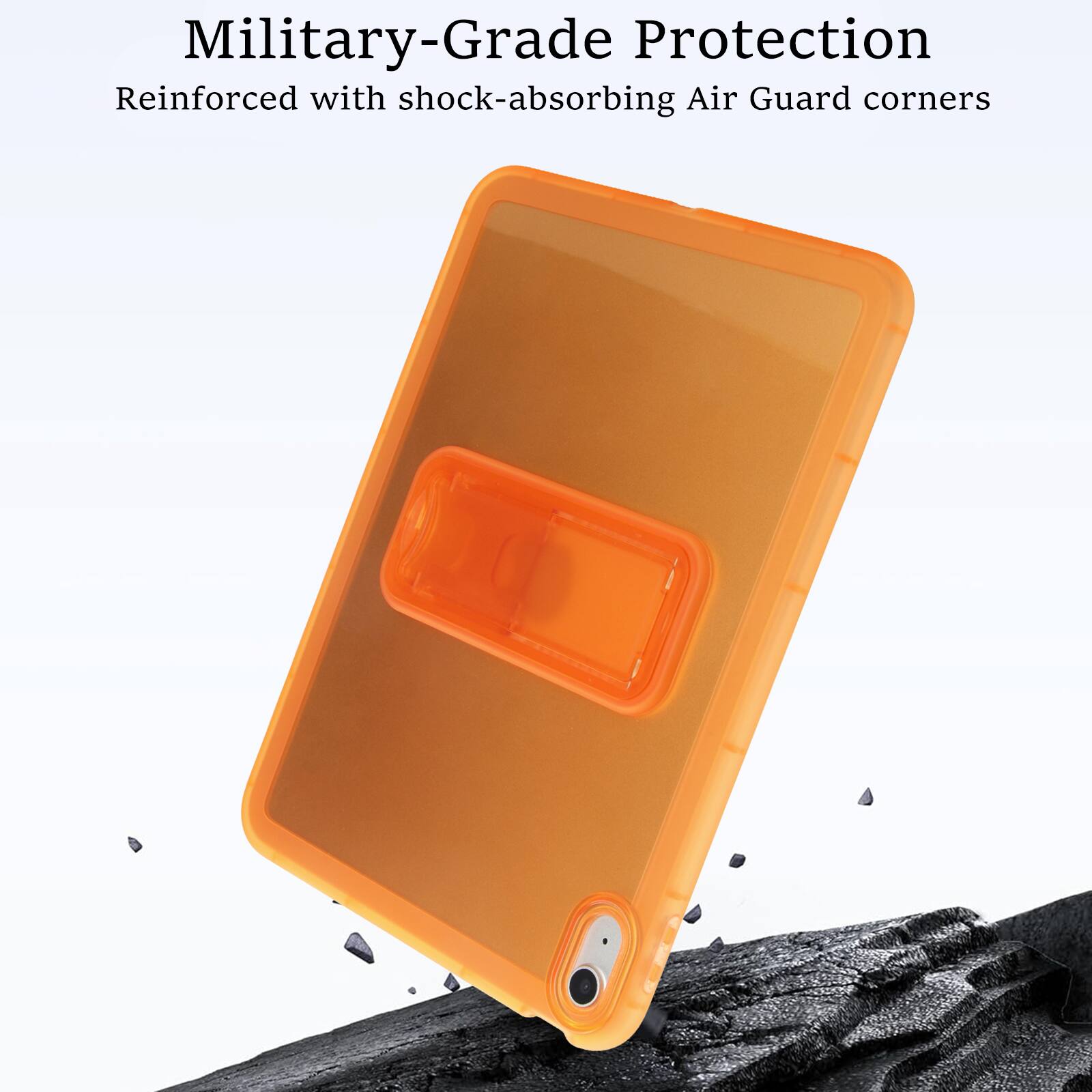 Military-Grade Protection  
Reinforced with shock-absorbing Air Guard corners