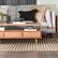 Alt View 18. Walker Edison - Mid-Century Modern Minimalist Solid Wood Storage Coffee Table - Caramel.