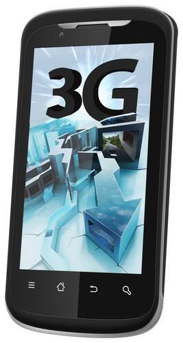 Front Standard. NIU - Niutek 4.0 Cell Phone (Unlocked) - Black.