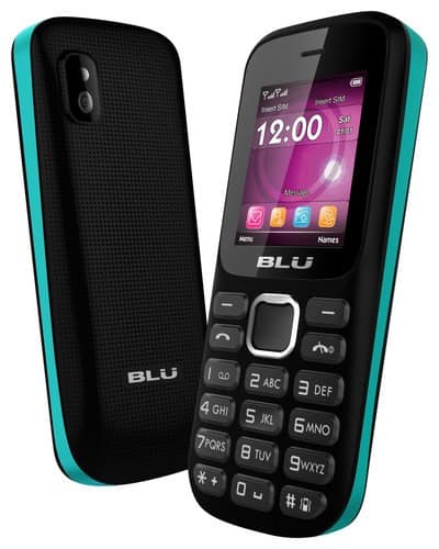 Blu Aria T174 Cell Phone (Unlocked) T174 BLK/BLUE - Best Buy