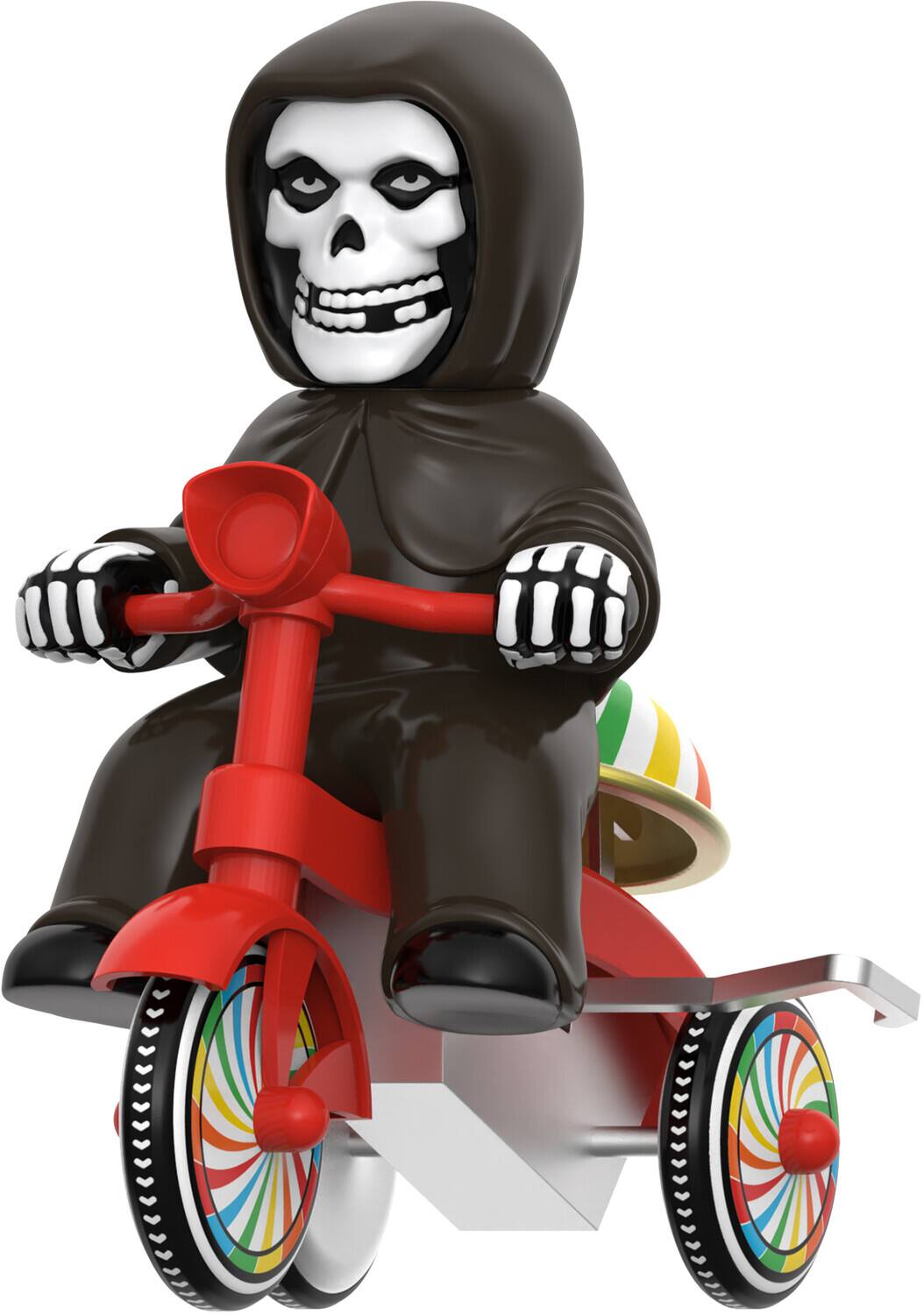 Alt View 3. Super7 - Misfits - Super7 - Misfits - Super Cycles - Fiend (Black with Red Trike)   - Collectibles - Multicolor.