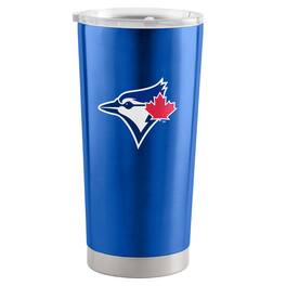 Logo Brands - Toronto Blue Jays 20oz. Stainless Steel Game Day Tumbler - Multicolor