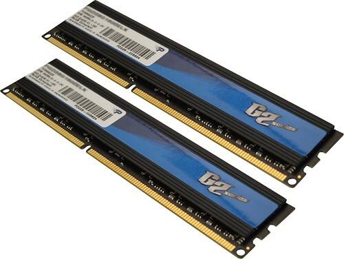 Angle Standard. Patriot Memory - Extreme Performance Gamer 2 8GB DDR3 SDRAM Memory Module.