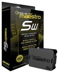 Maestro - Universal Analog Steering Wheel Interface - Black - Front_Zoom