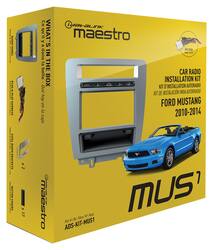 Maestro - Installation Kit for 2010 and Later Ford Mustang Vehicles - Black - Front_Zoom