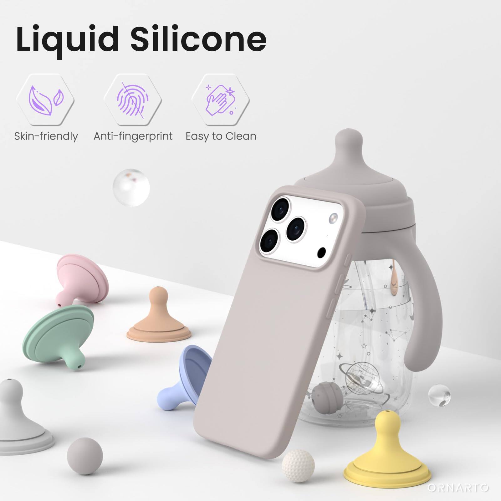 Liquid Silicone

Skin-friendly  
Anti-fingerprint  
Easy to Clean  

ORNARTO