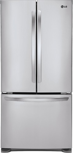  LG - 24.9 Cu. Ft. French Door Refrigerator - Stainless-Steel