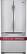 Alt View Standard 5. LG - 24.9 Cu. Ft. French Door Refrigerator - Stainless-Steel.