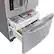 Alt View 17. LG - 24.1 Cu. Ft. French Door Refrigerator with Thru-the-Door Ice and Water - Stainless Steel.