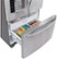 Alt View Zoom 18. LG - 24.1 Cu. Ft. French Door Refrigerator with Thru-the-Door Ice and Water - Stainless Steel.