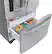 Alt View 18. LG - 24.1 Cu. Ft. French Door Refrigerator with Thru-the-Door Ice and Water - Stainless Steel.