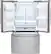 Alt View 2. LG - 24.1 Cu. Ft. French Door Refrigerator with Thru-the-Door Ice and Water - Stainless Steel.