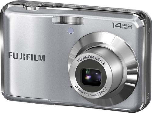 Kenmerkend optillen Publicatie Best Buy: FUJIFILM FinePix AV200 14.0-Megapixel Digital Camera Silver AV200  SILVER