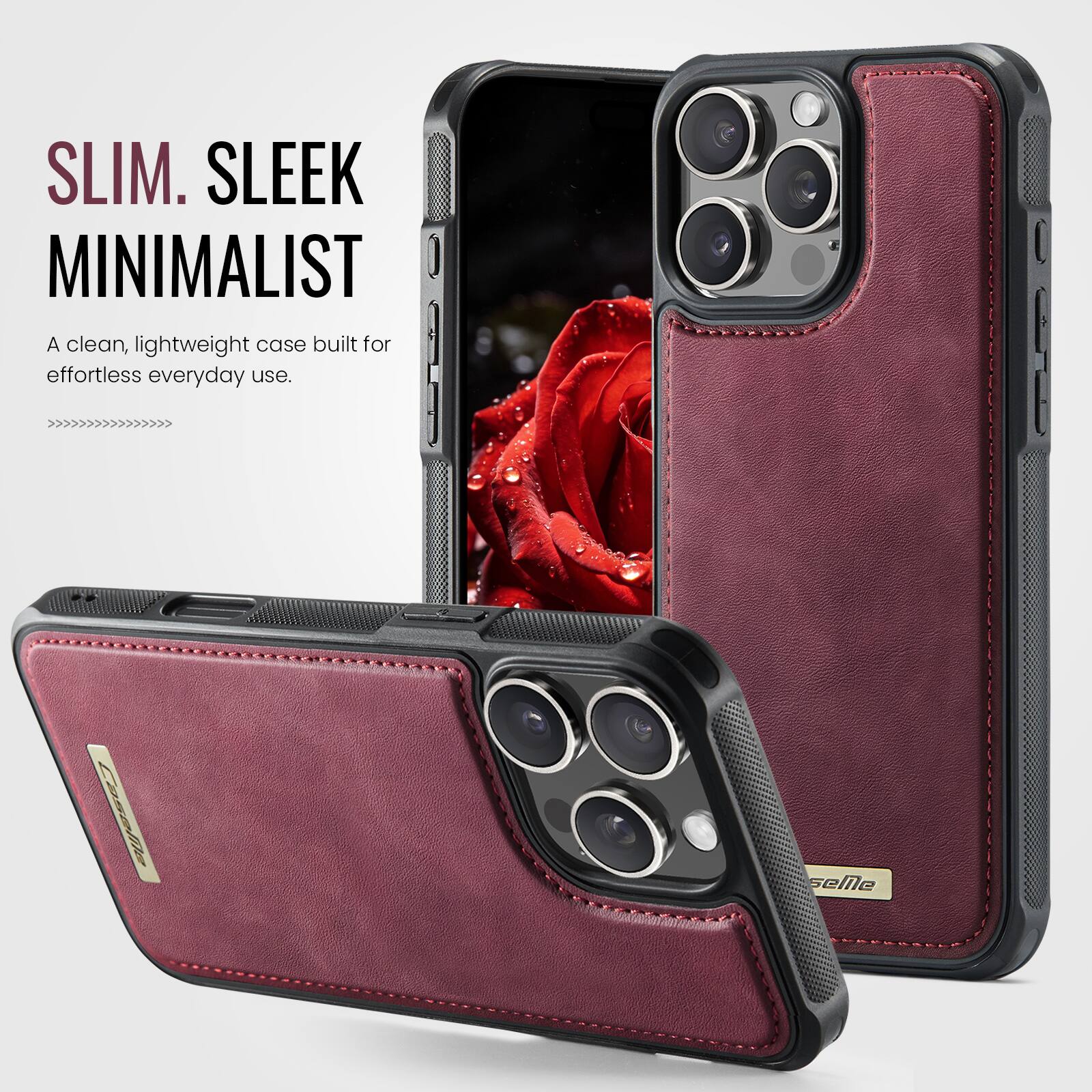 SLIM. SLEEK MINIMALIST  
A clean, lightweight case built for effortless everyday use.