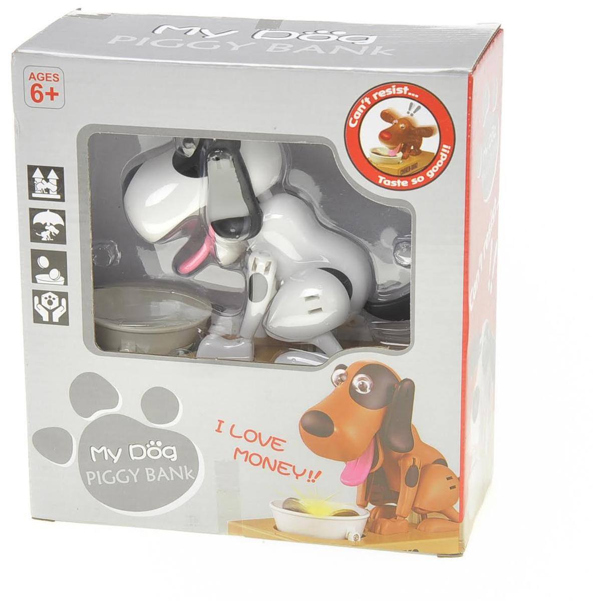 My Dog Piggy Bank

AGES 6+

Can't resist... Taste so good!!

I LOVE MONEY!!