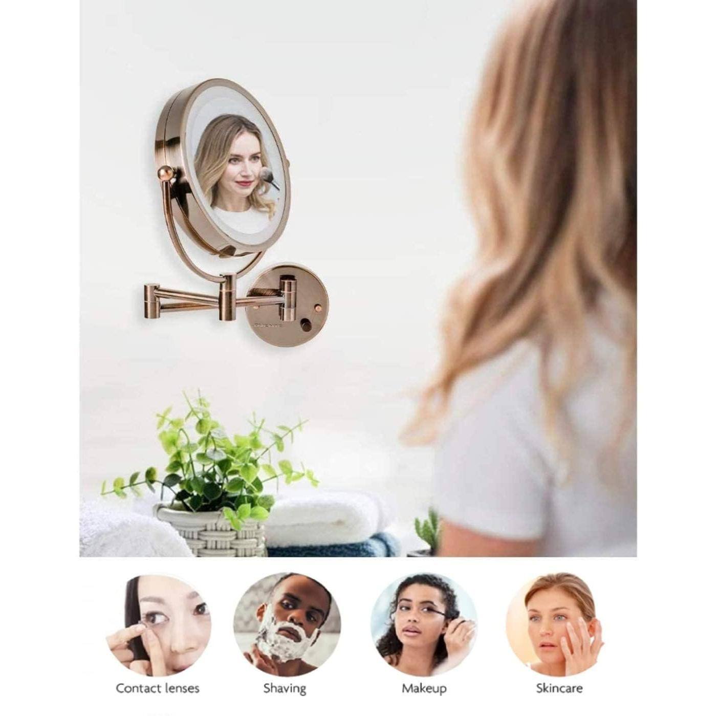 Contact lenses  
Shaving  
Makeup  
Skincare