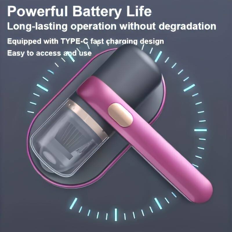 Powerful Battery Life  
Long-lasting operation without degradation  
Equipped with TYPE-C fast charging design  
Easy to access and use