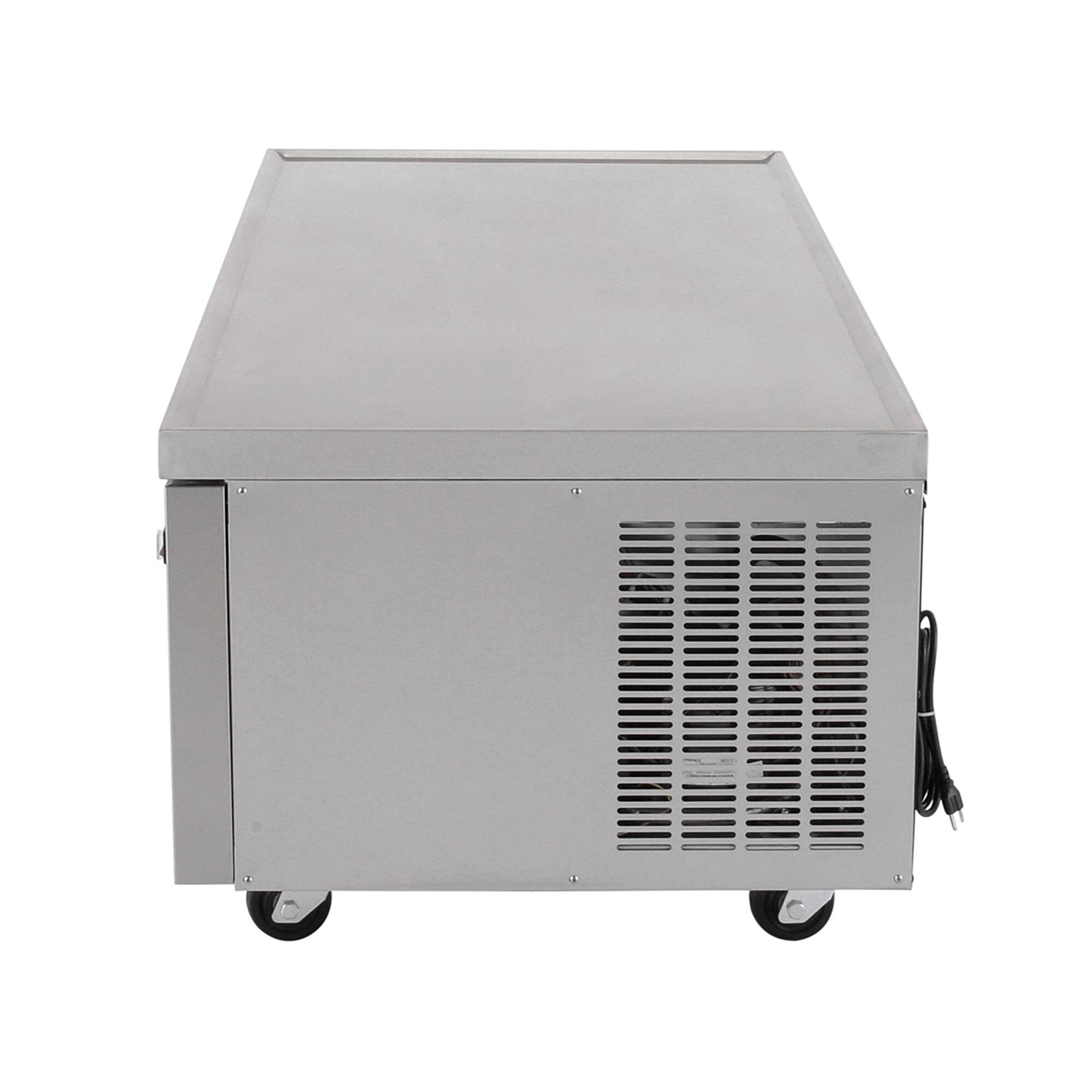Alt View 3. Magic Chef - Commercial 72 in. Wide in Stainless Steel - Stainless Steel.