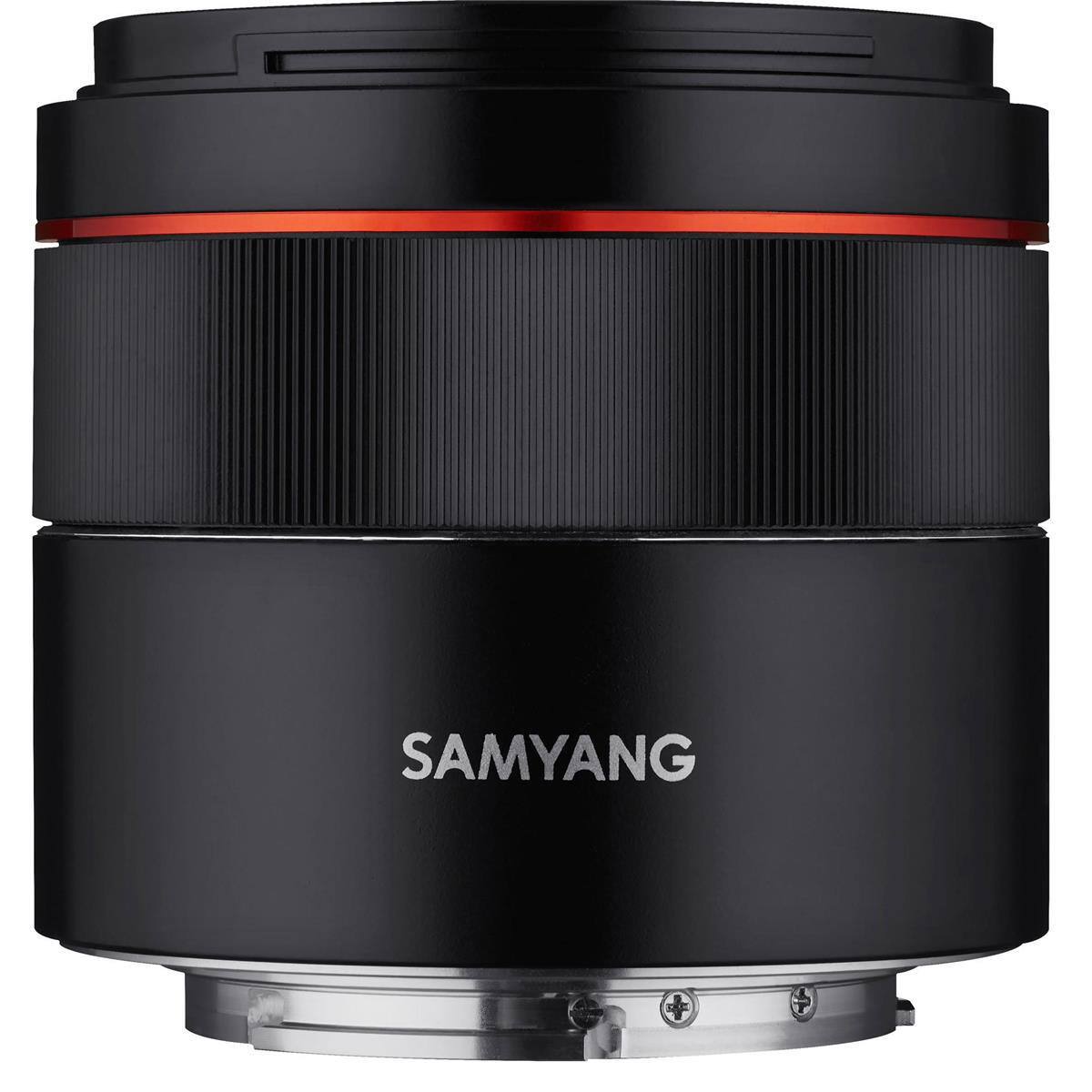 Front. Samyang - Samyang 45mm f/1.8 FE Lens for Sony E.