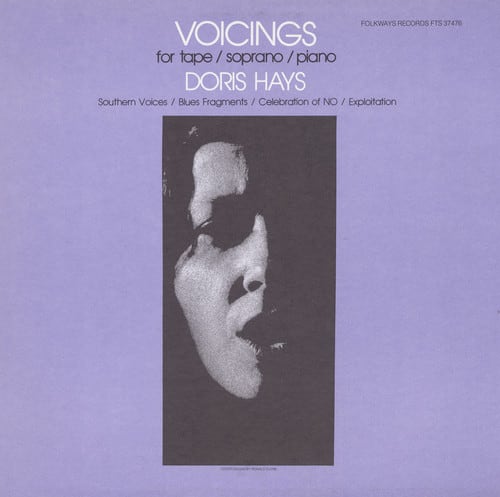 Sorrel Hays - Voicings for Tape/Soprano/Piano  - COMPACT DISCS