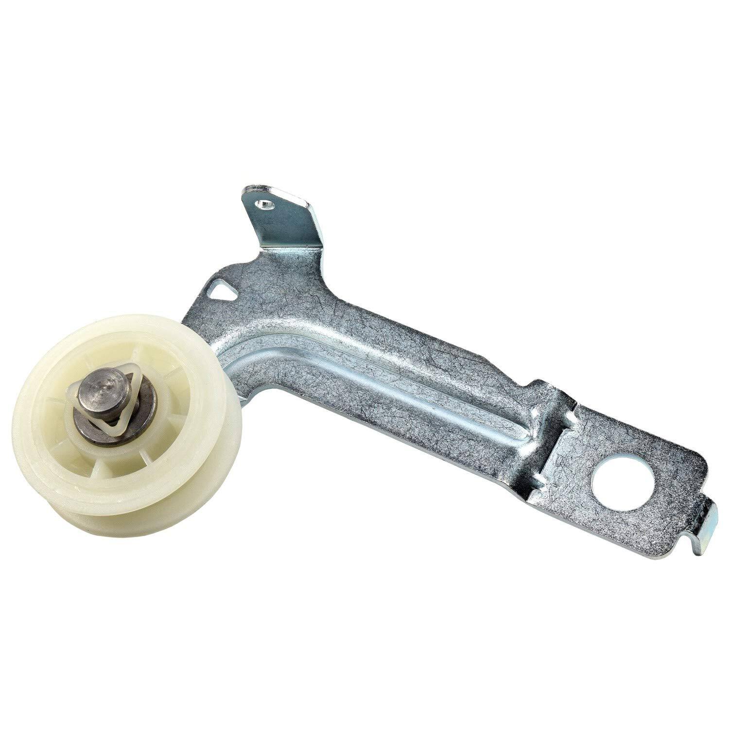 Alt View 2. HQRP - Dryer Idler Pulley Wheel and Bracket Assembly Replacement W10547292 for Whirlpool Kenmore Maytag.