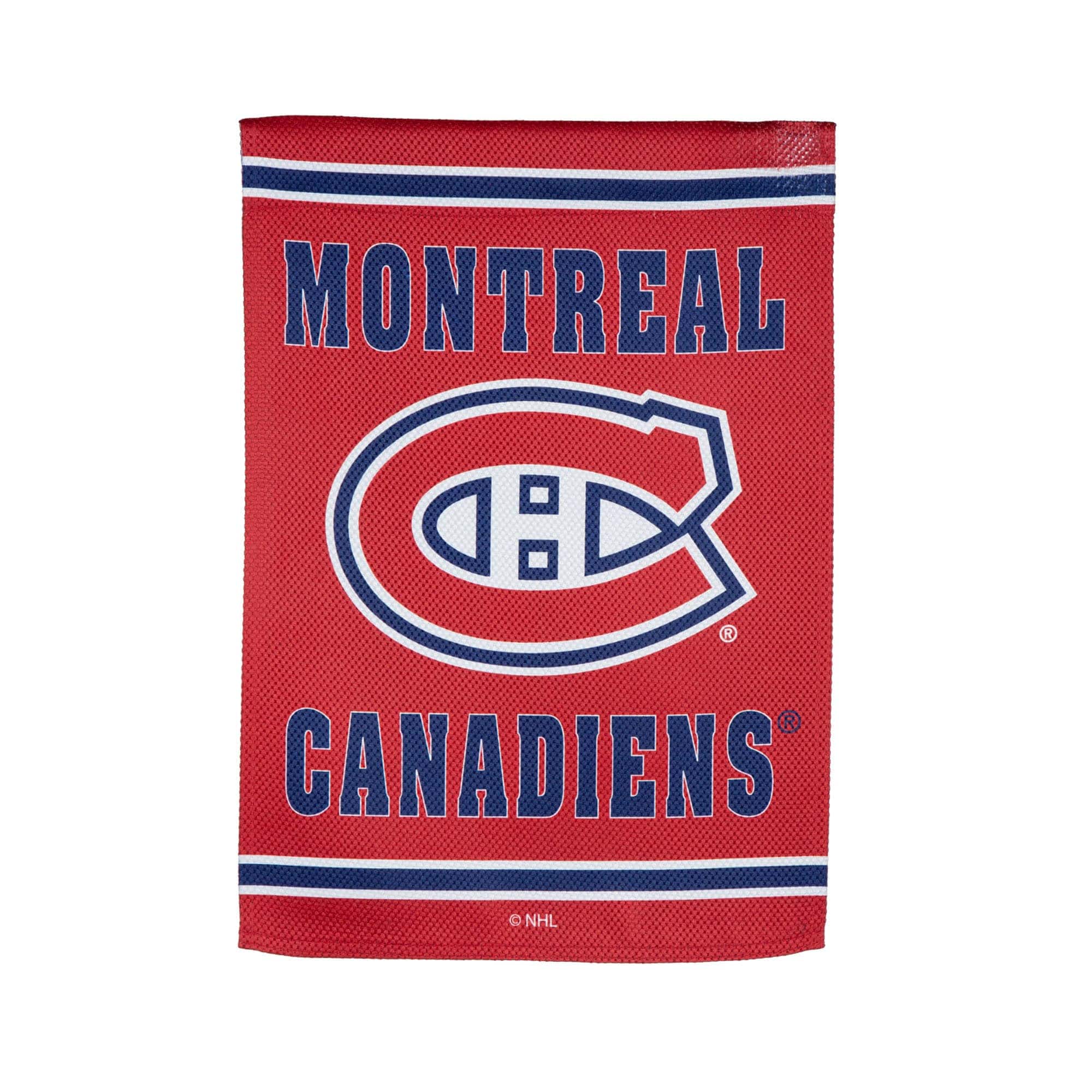 Evergreen Enterprises - Montreal Canadiens 12.5" x 18" Double-Sided Embossed Suede Garden Flag - Multicolor