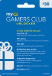 Front Zoom. My Best Buy - Gamers Club Unlocked Membership Activation Card (In-Store Activation Required).