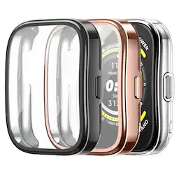 Black/Rose/Gold Clear