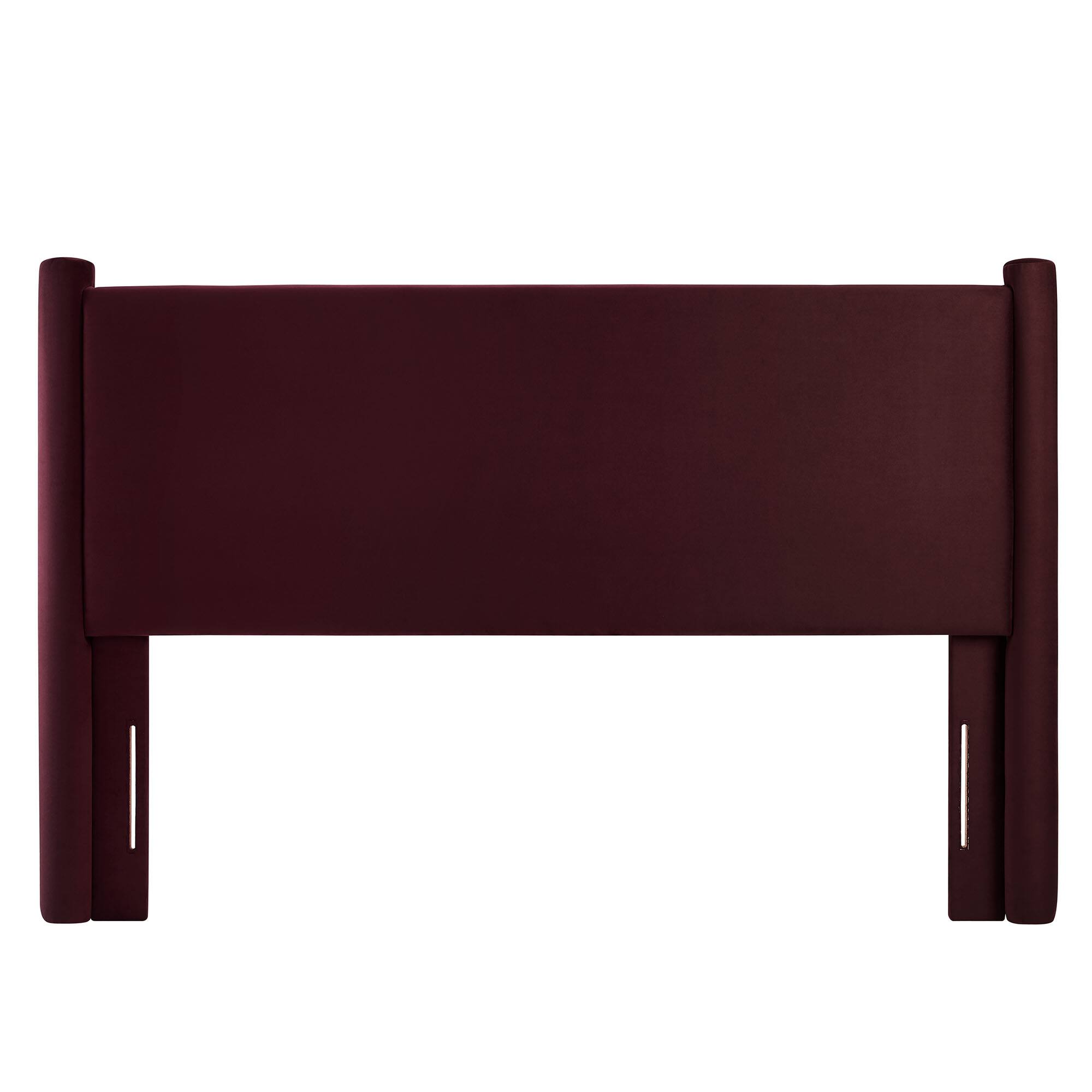 Back. Modway - Rael Performance Velvet King Headboard by Modway - Purple.