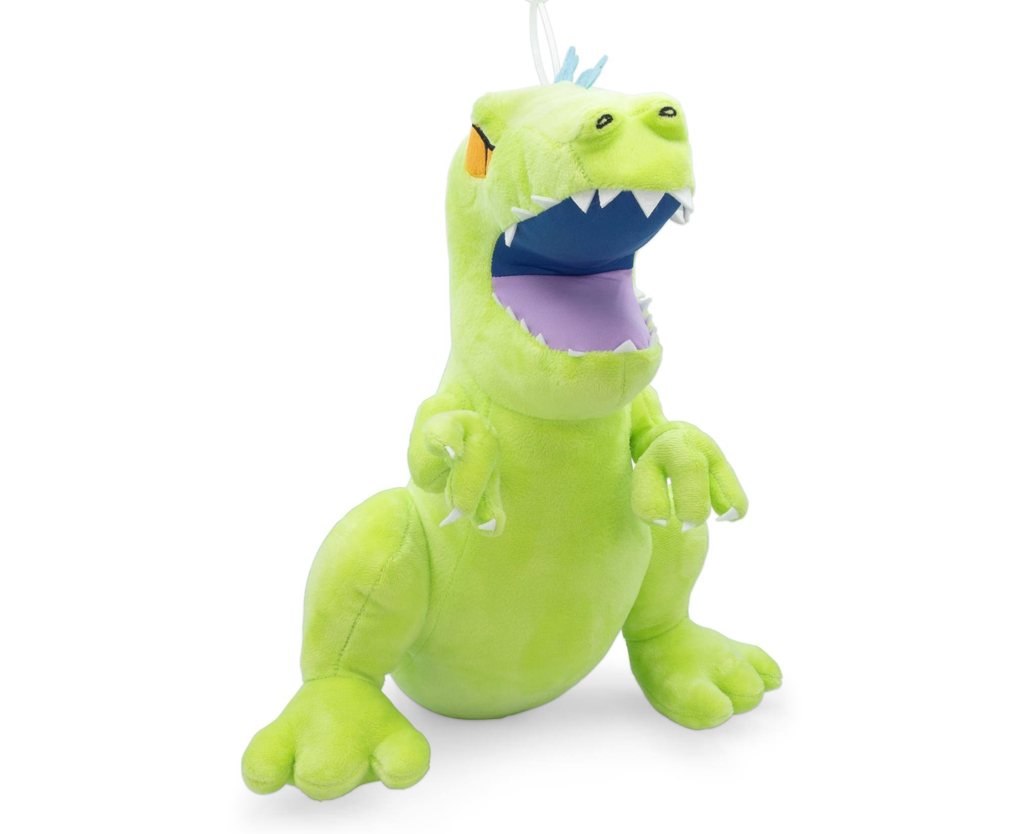 Alt View 1. Golden Bell Studios - Nickelodeon Rugrats 15-Inch Character Plush Toy | Reptar - Green.