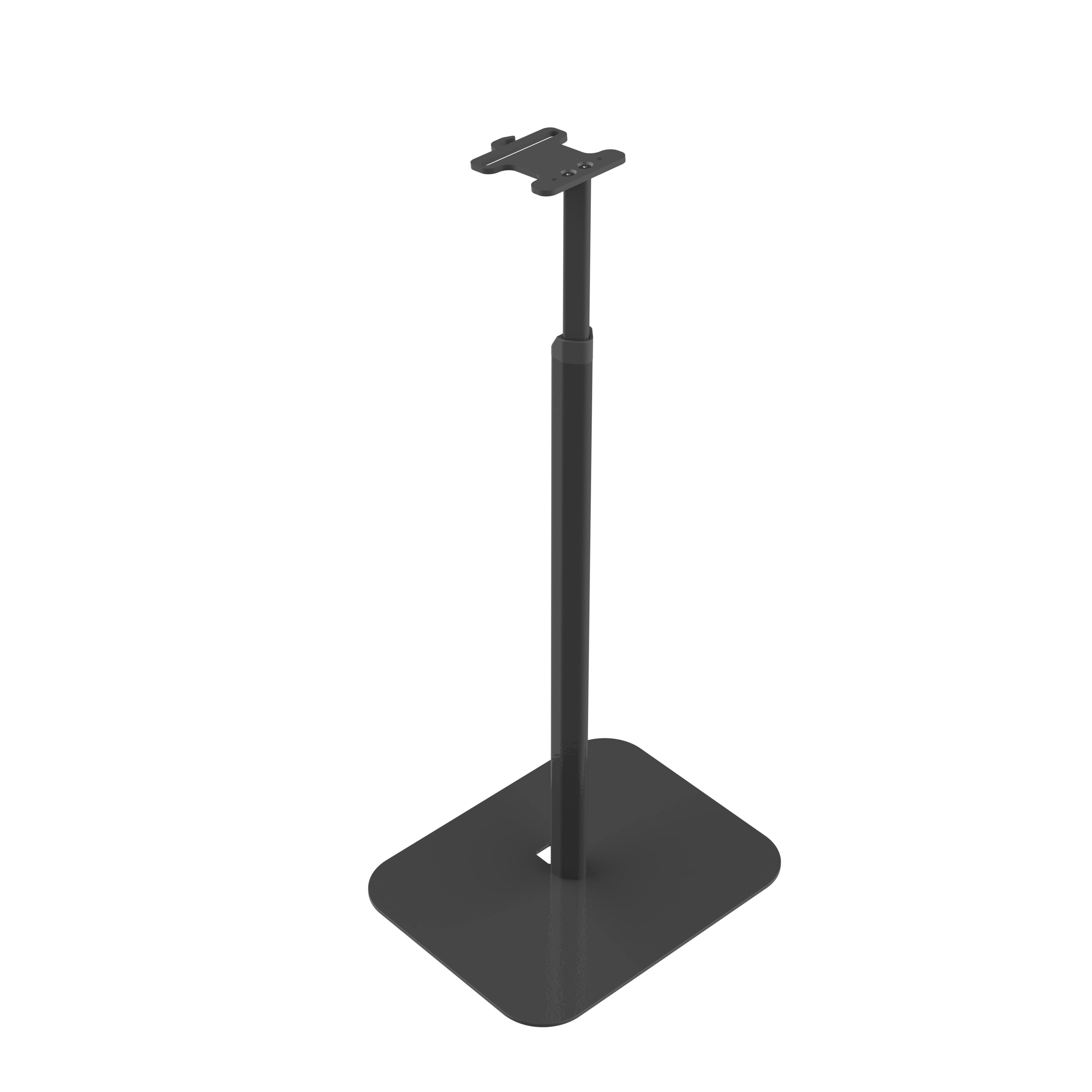 Back. Flexson - FLEXSON Essentials Adjustable Floor Stands for Sonos Era 300 (Black, Pair) - "NA".