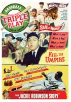 Baseball Triple Feature: Safe at Home!/Kill the Umpire/The Jackie Robinson Story [DVD] - Front_Original