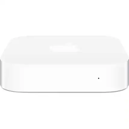 Front. Apple - AirPort Express Base Station - White.