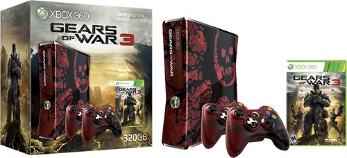 gears of war 3 xbox 360 console