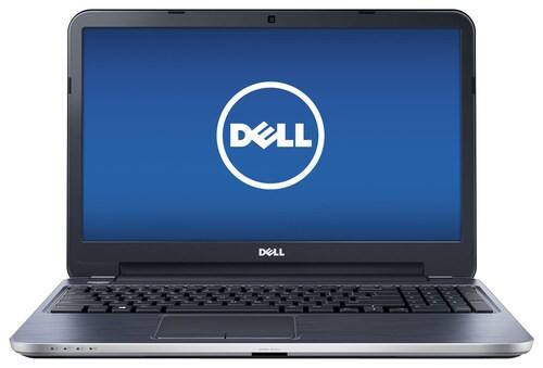 Front Standard. Dell - Inspiron 15.6" Touch-Screen Laptop - 6GB Memory - 500GB Hard Drive - Moon Silver.