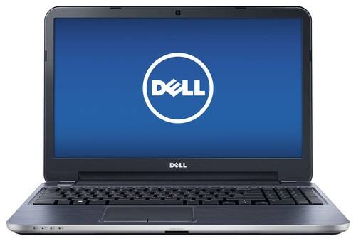 Front Standard. Dell - Inspiron 15.6" Laptop - Intel Core i7 - 8GB Memory - 1TB Hard Drive - Moon Silver.