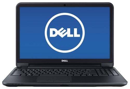 Front Standard. Dell - Inspiron 15.6" Laptop - 4GB Memory - 500GB Hard Drive - Black Matte.