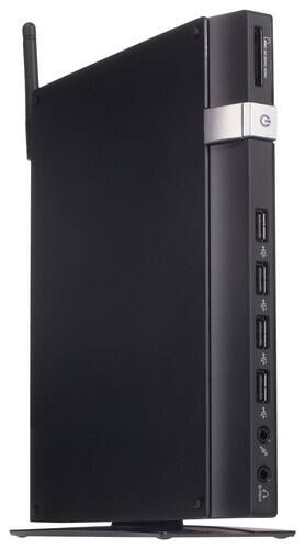 Front Standard. Asus - EeeBox Nettop - Intel Atom - 2GB Memory - 32GB Solid State Drive.