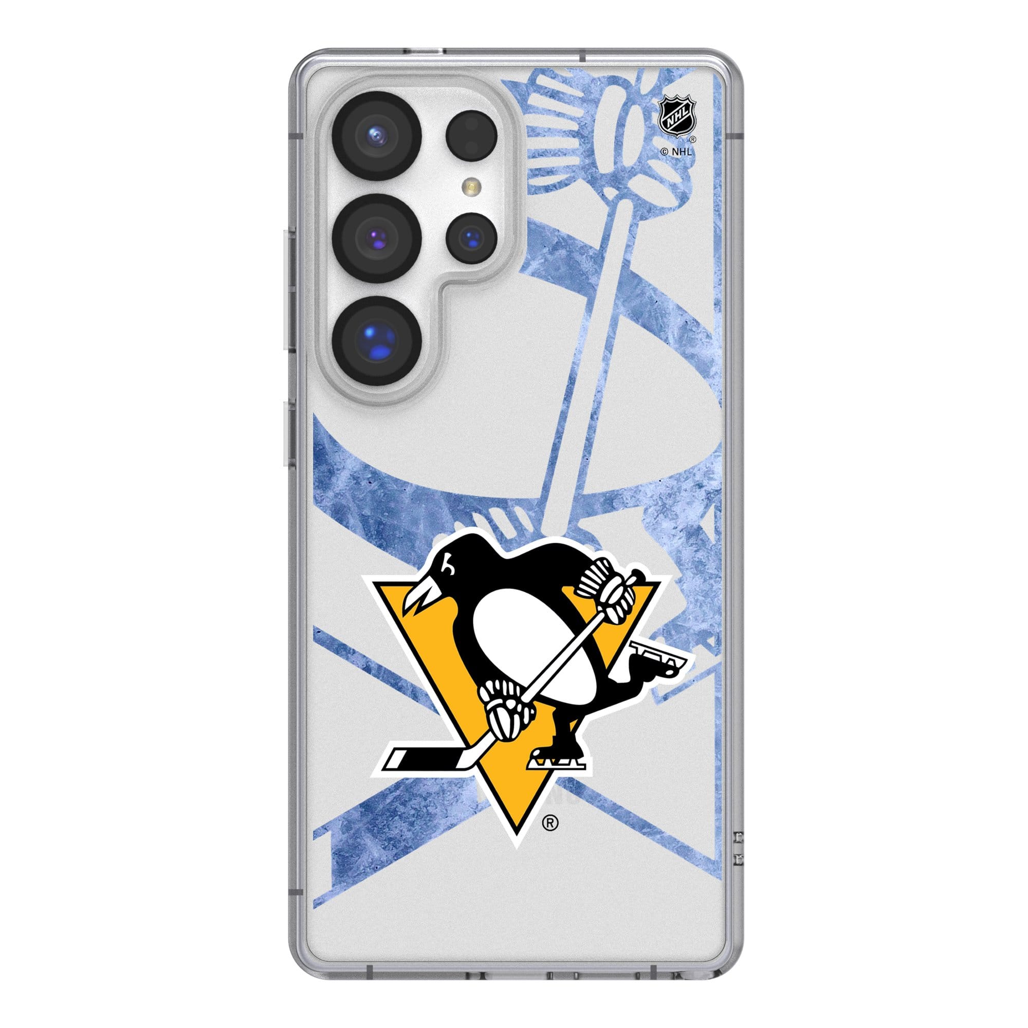 Keyscaper - NHL - Pittsburgh Penguins Galaxy Clear Ice Case - S24 Plus - Multicolor price history on PriceWatchPro