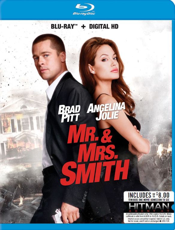  Mr. &amp; Mrs. Smith [Includes Digital Copy] [Blu-ray] [Movie Money] [2005]