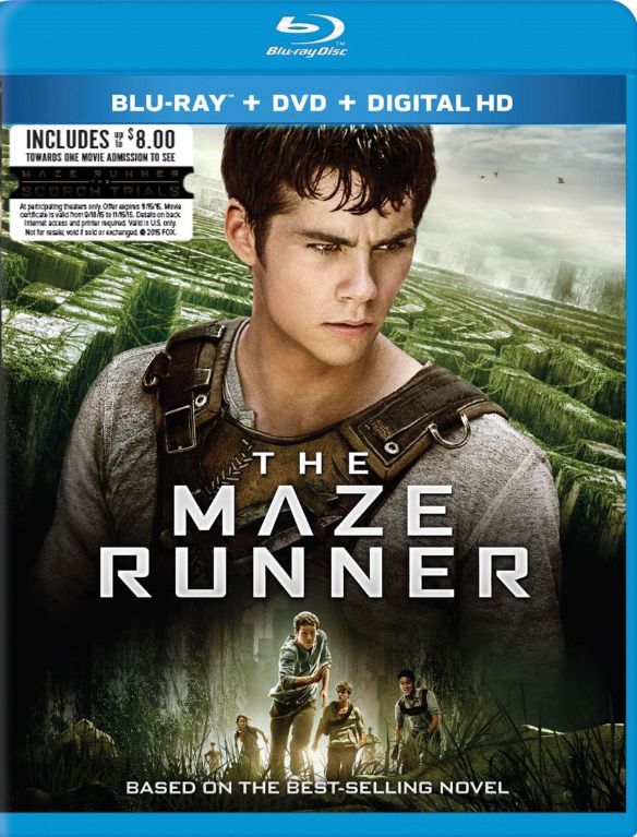  The Maze Runner [Includes Digital Copy] [Blu-ray/DVD] [Movie Money] [2014]