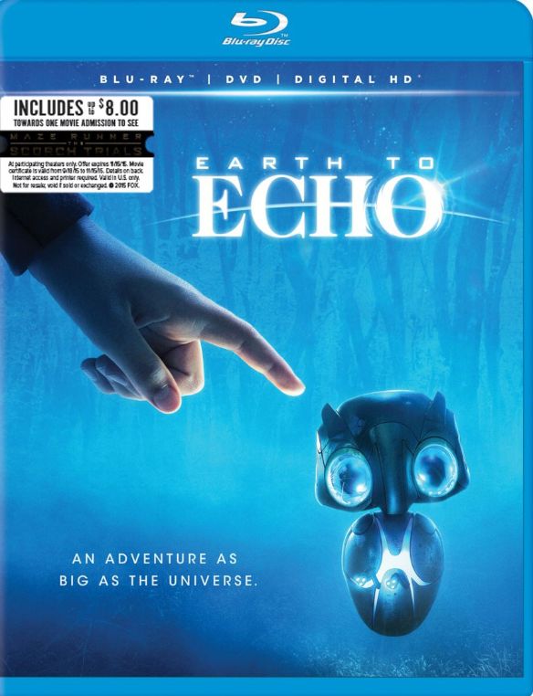  Earth to Echo [Includes Digital Copy] [Blu-ray/DVD] [Movie Money] [2014]