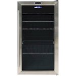 Front Zoom. Whynter - 117-Can Beverage Cooler - Stainless Steel.