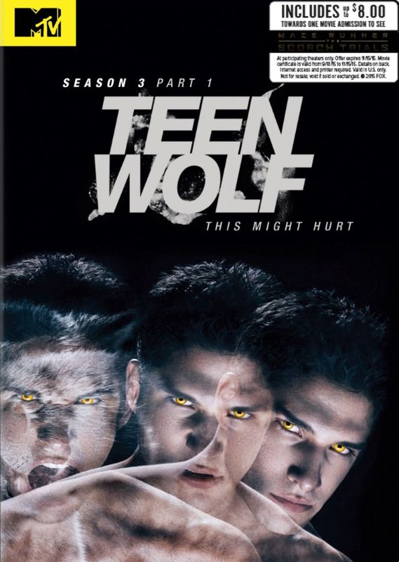  Teen Wolf: Season 3, Part 1 [Movie Money] [DVD]